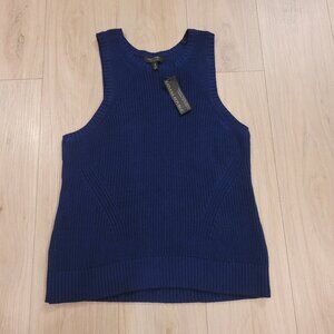 NWT BANANA REPUBLIC | Organic Cotton Sweater Vest Knit Tank Top | Sz. XL